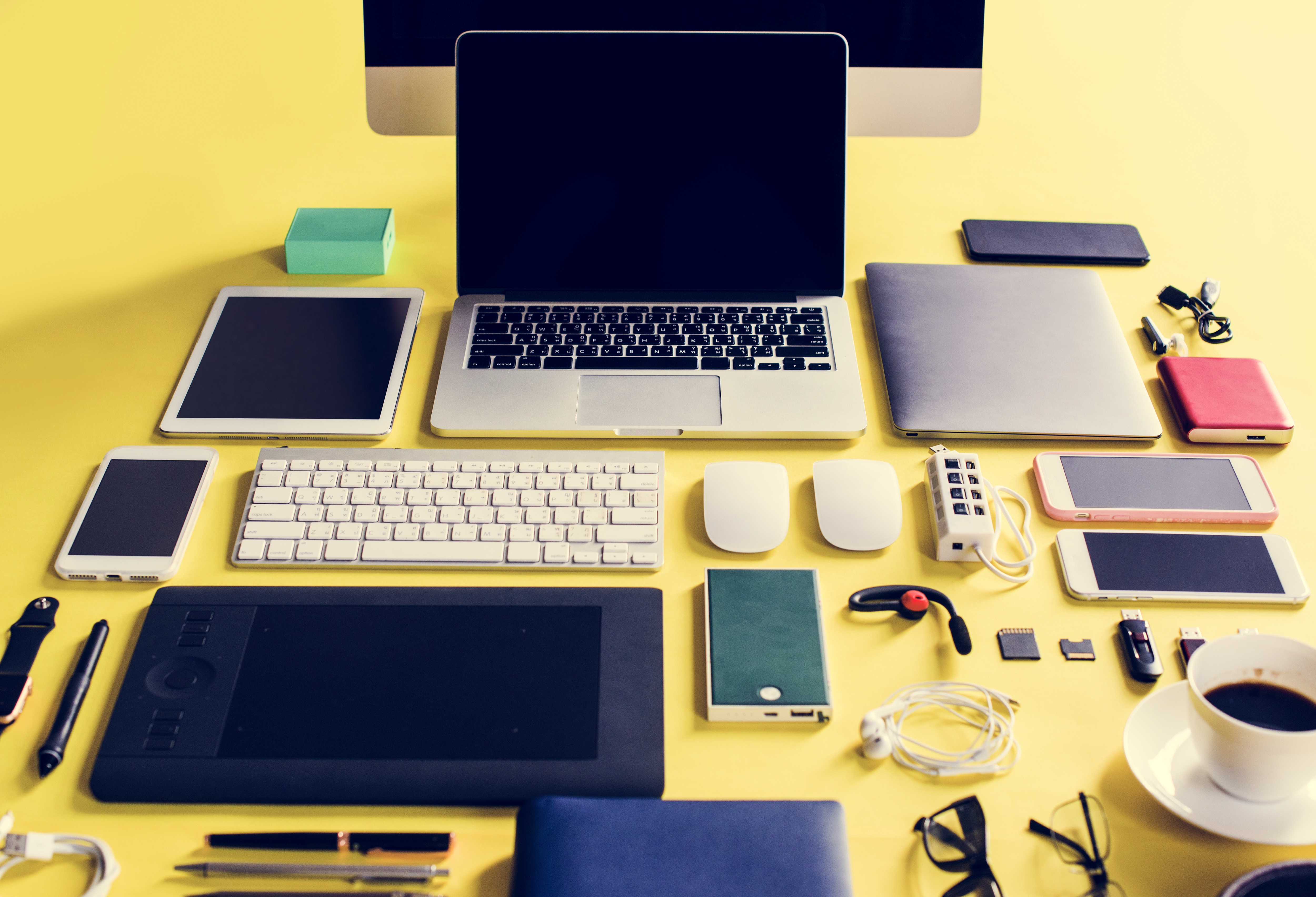 office desktop, supported by IT department